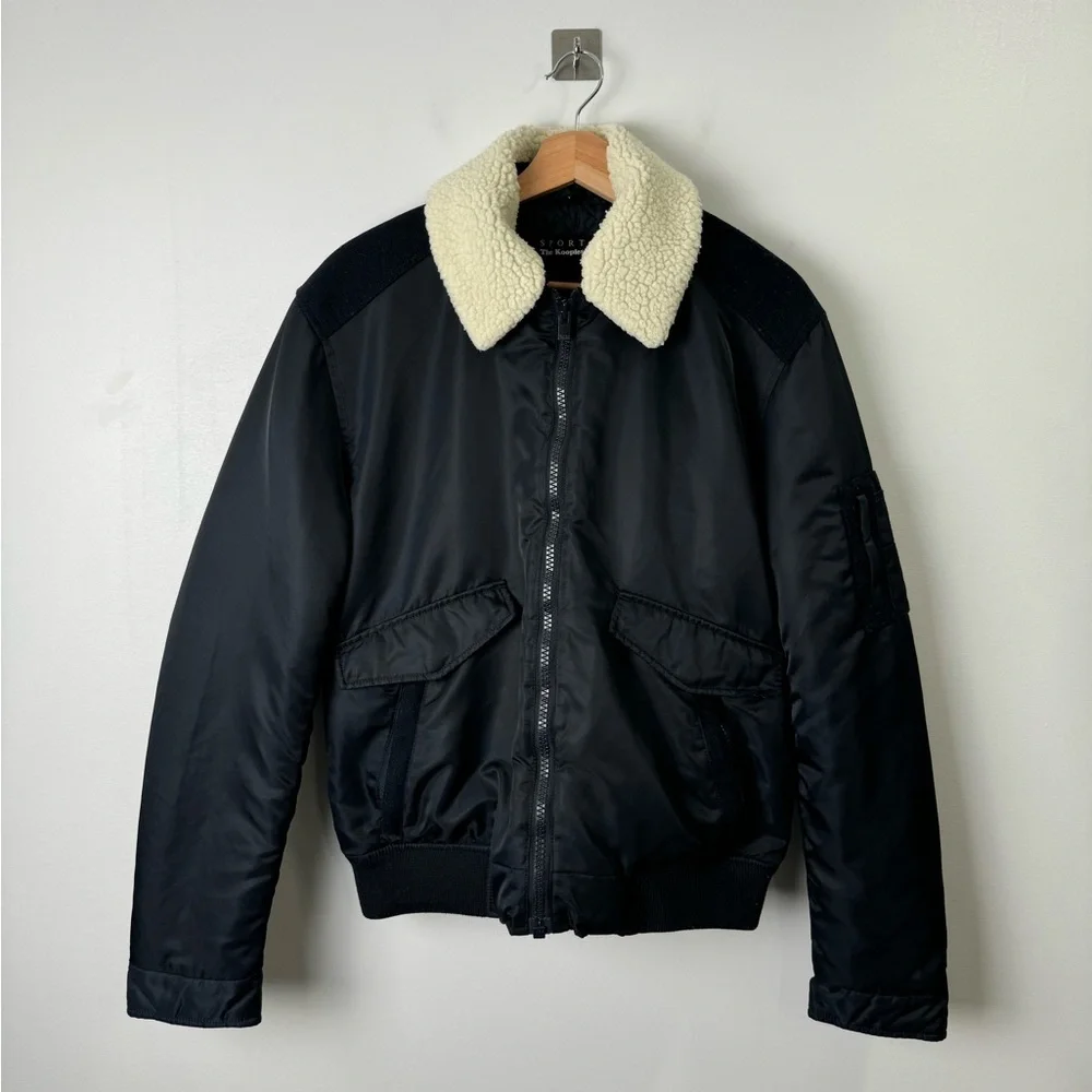 The Kooples Sport Men Fleece Collar Jacket Size‎ Medium